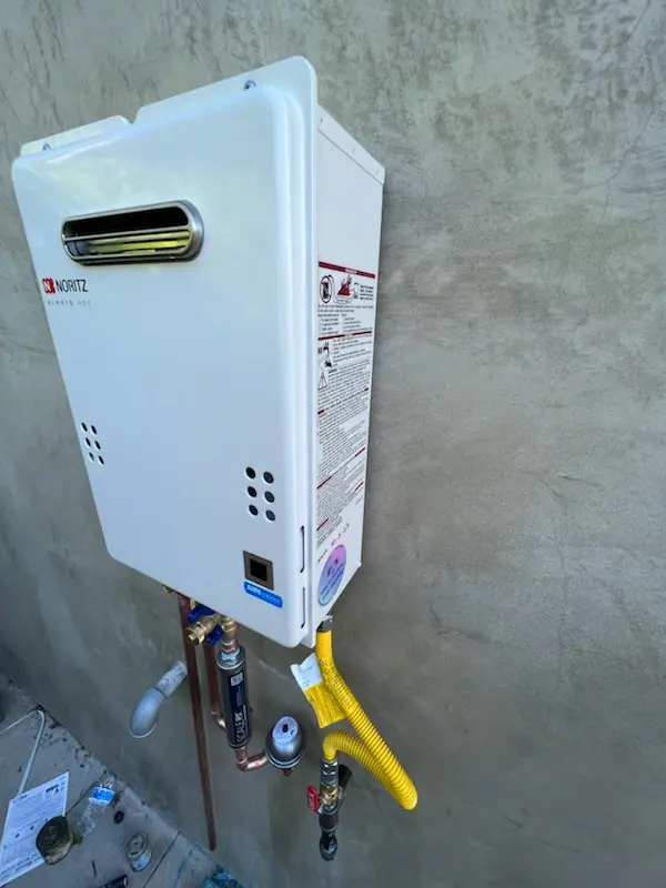 Tankless water heater installation for Amity Harbor homes
